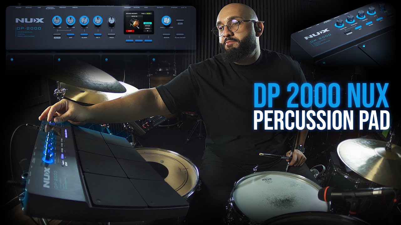 🔥Novo Drum Pad no Brasil | NUX DP-2000 🔥