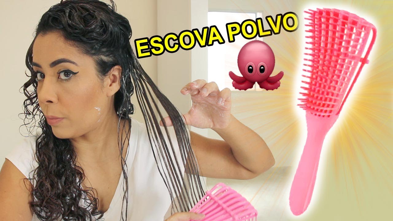 USEI A ESCOVA POLVO PARA FINALIZAR OS CACHOS - VALE A PENA?