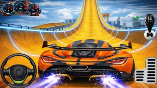 GT Car Stunt Racing Simulator || Muscle Car Mega Tracks Races 3D || Android GamePlay #12 # Gtcar screenshot 2