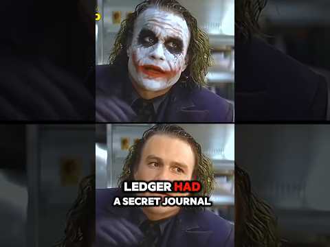 Heath Ledger's Secret