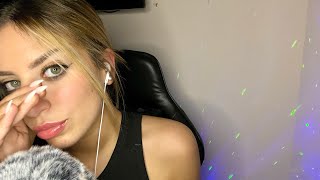 Asmr- Lipgloss pumping and application 💄💋 (mouth sounds, whispering, tapping)
