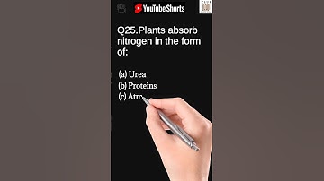 MCQ for Class10 Science Chapter 6 Life Processes(Q.25)#shorts #short