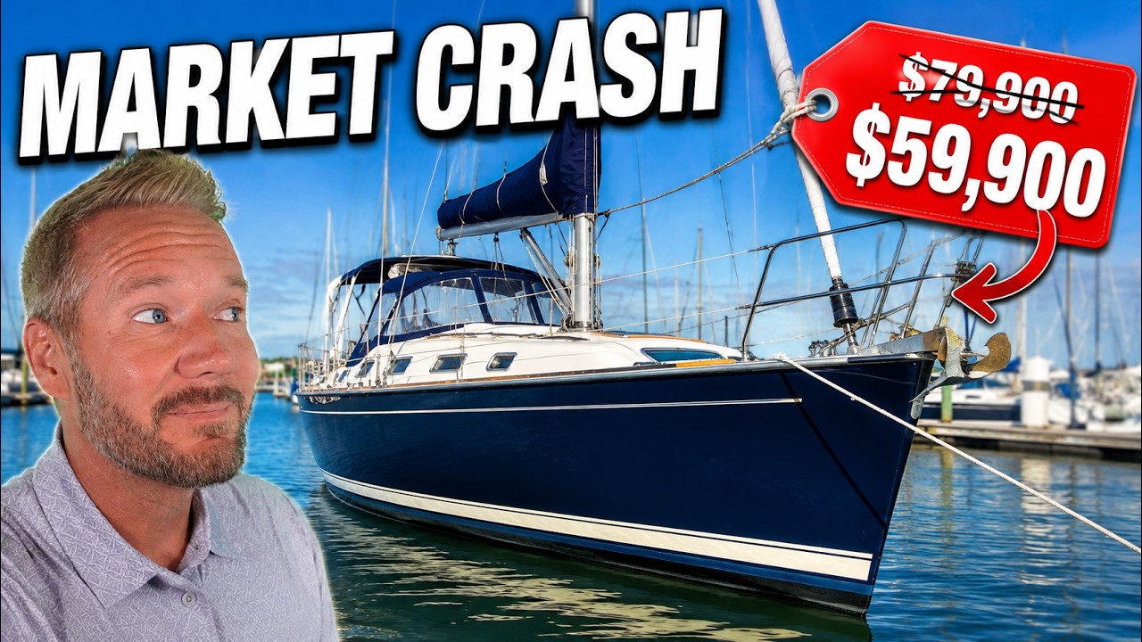 ⁣Why Are Used Sailboats So Cheap in 2026?