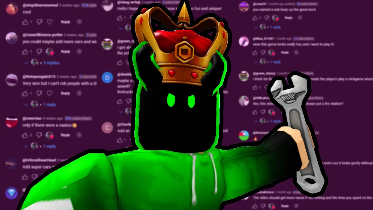 I added YOUR IDEAS to my city game…