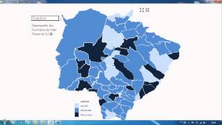 Mapa Mato Grosso Do Sul Excel