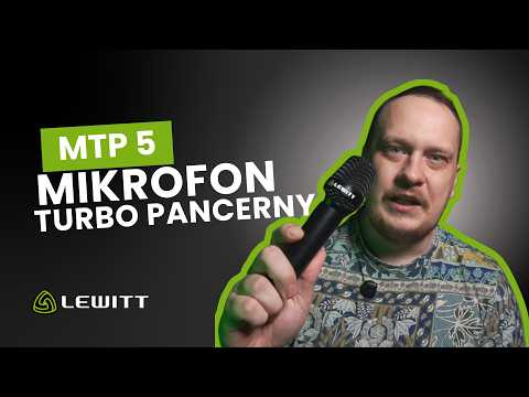 LEWITT MTP 5 - Mikrofon Turbo Pancerny