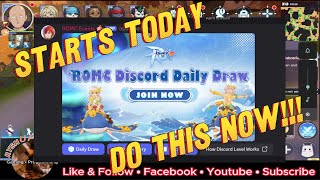 Ragnarok M Classic: Daily Draw Event! New Mount Awaits! (Discord)
