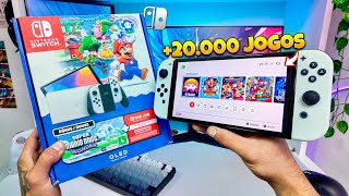 COMPREI um NINTENDO SWITCH DESBLOQUEADO em 2026! (ainda vale?)