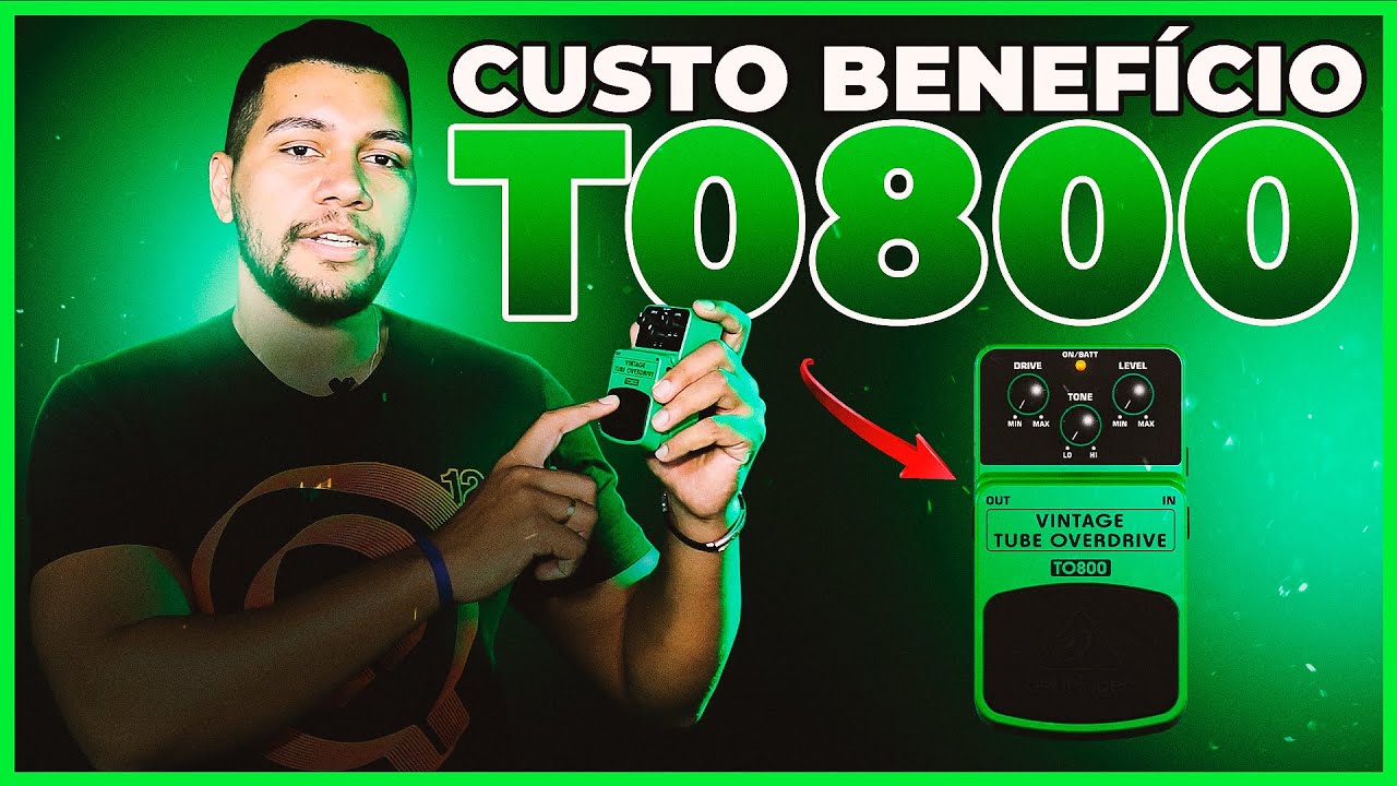 REVIEW PEDAL TO800 DA BEHRINGER YouTube