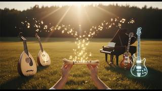 Evolution Of Musical Instruments 40,000 Years Ago2035 From Bone Flutes To Futuristic Sound