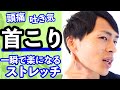 【自宅で首こり解消】頭痛・吐き気・ガンコな首こり一瞬で楽にするストレッチ