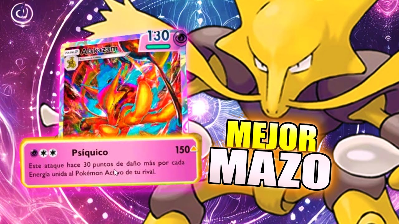 💥¡DERROTA TODO DE UN GOLPE!💥 *MAZO ALAKAZAM* Pokemon Tcg Pocket - YouTube