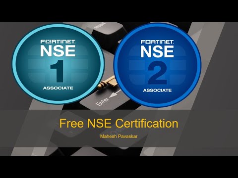 Free Certification NSE1&NSE2