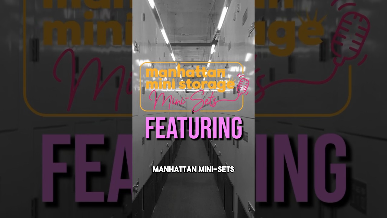 Introducing Manhattan Mini-Sets! The Only NYC Comedy Club Inside A Storage Unit 🤣📦