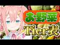 【個人差】そろそろお野菜Tier表をつくる頃合いだな【初凪なの】