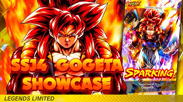 SSJ4 GOGETA IS A MONSTER!!!!!!! HE CAN DESTROY EVERYONE! | Dragon Ball Legends