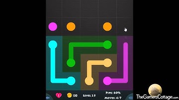 Flow Game Level - 175 [5x5] Basic Pack Connect the Dots