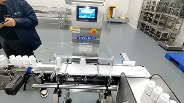 High Speed Bottle Checkw Weigher Machine with Remove System