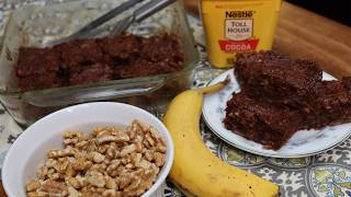 Banana Nut Brownies