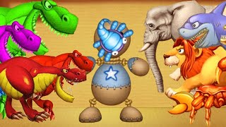 All Animals Vs All Dinosaurs Kick The Buddy