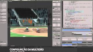Blender Crowd Simulation