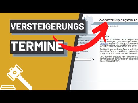 So findest du Zwangsversteigerungen in deiner Gegend [Tutorial]