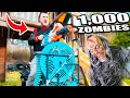 1,000 Zombies Vs My House - Ultimate Survival Challenge