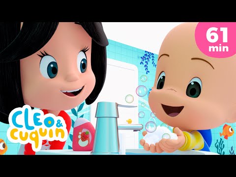 Always wash your hands   and more Nursery Rhymes by Cleo and Cuquin | Children Songs
