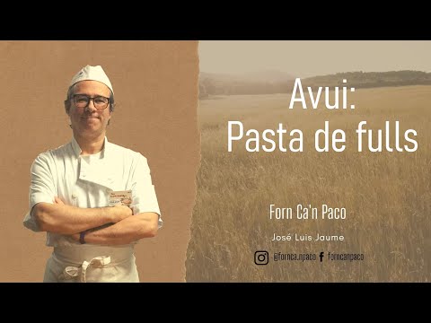 Vídeo: La Pasta De Full: Una Recepta Fotogràfica Pas A Pas Per Facilitar La Preparació