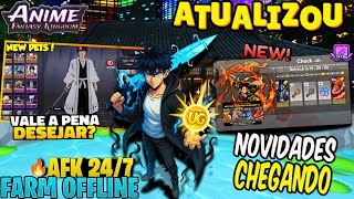 NOVA UNIDADE AIZEN! EVENT LOGIN MITICO GRATIS | Roblox |【Anime Fantasy Kingdom】#roblox