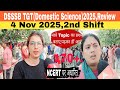 DSSSB TGT Domestic Science Teacher Exam Review 2025,2nd Shift#DSSSB TGT Domestic Science Teacher 