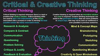 Critical & Creative Thinking