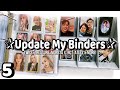 ✧A Semi-Chaotic Update My Binders With Me #5✧