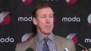 Stotts felt Cousins was taunting Blazers' bench