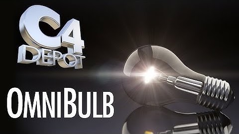 OmniBulb — dynamic 4D lightbulb from C4Depot