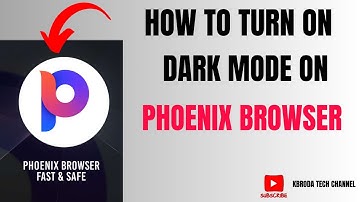 🌙 How To Turn On Dark Mode on Phoenix Browser (2025 Eye Protection Guide)