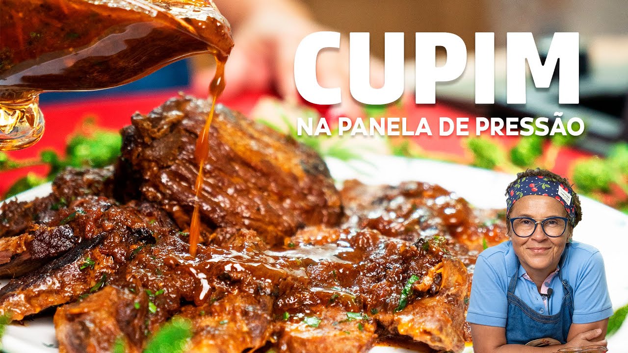 CUPIM FEITO NA PANELA DE PRESSÃO, MARAVILHOSO!