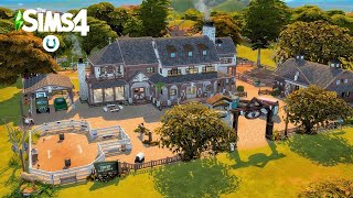 HUGE Family Horse Ranch  || The Sims 4 Speed Build || NO CC