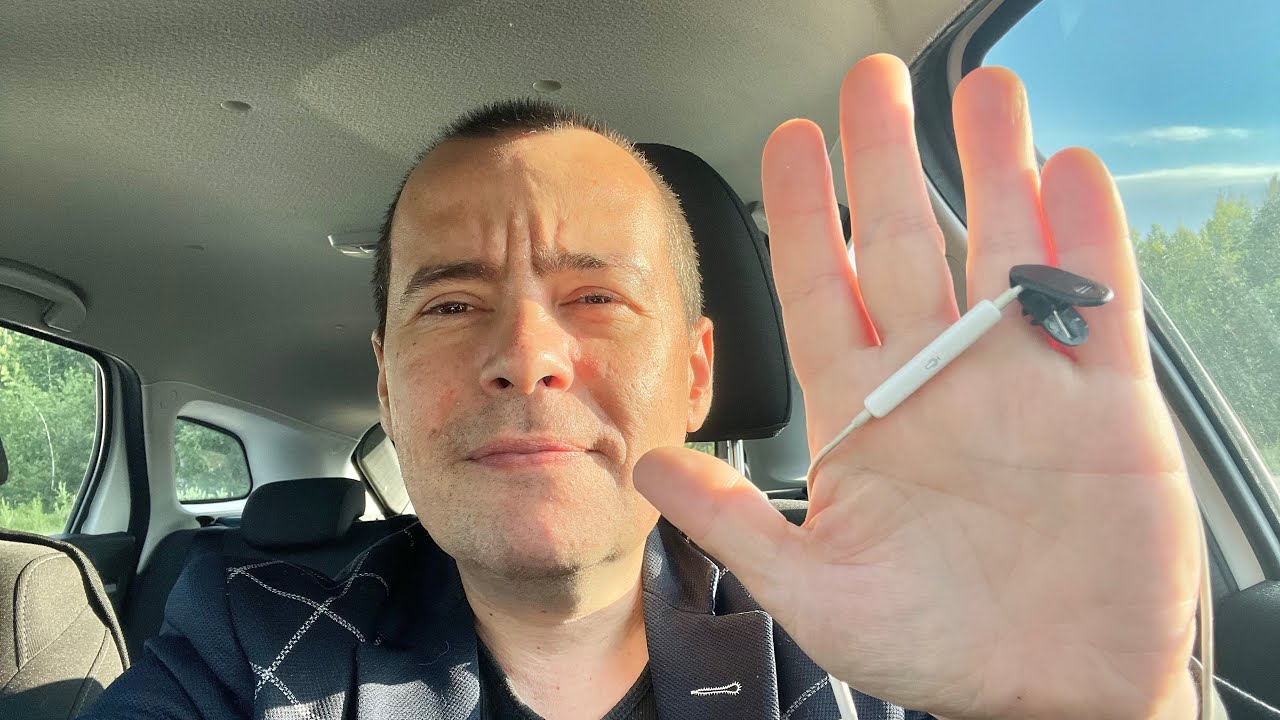 Пробую Микрофон от наушников Apple в Авто. Как Вам звук!? - YouTube