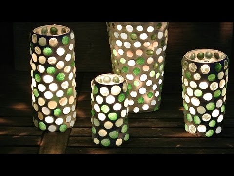 Video: DIY Einmachglas Votives