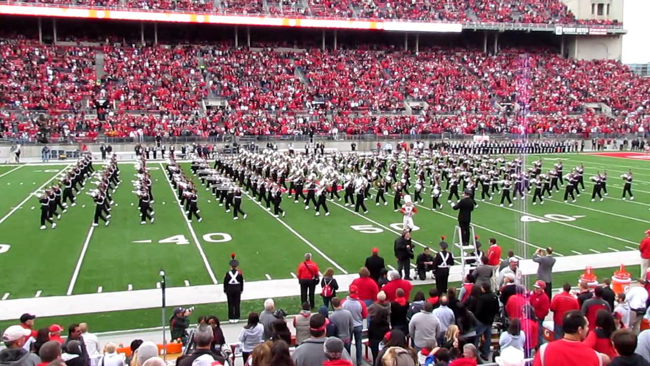 Ohio State University Marching Band Pregame Ramp to Script Ohio Vs PSU MVI - YouTube