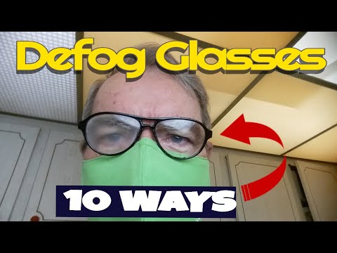 10 ways to defog glasses-keep glasses from fogging up when wearing a mask