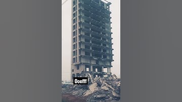 Demolition series: building complex down in 5 seconds! #shorts, #engineering
