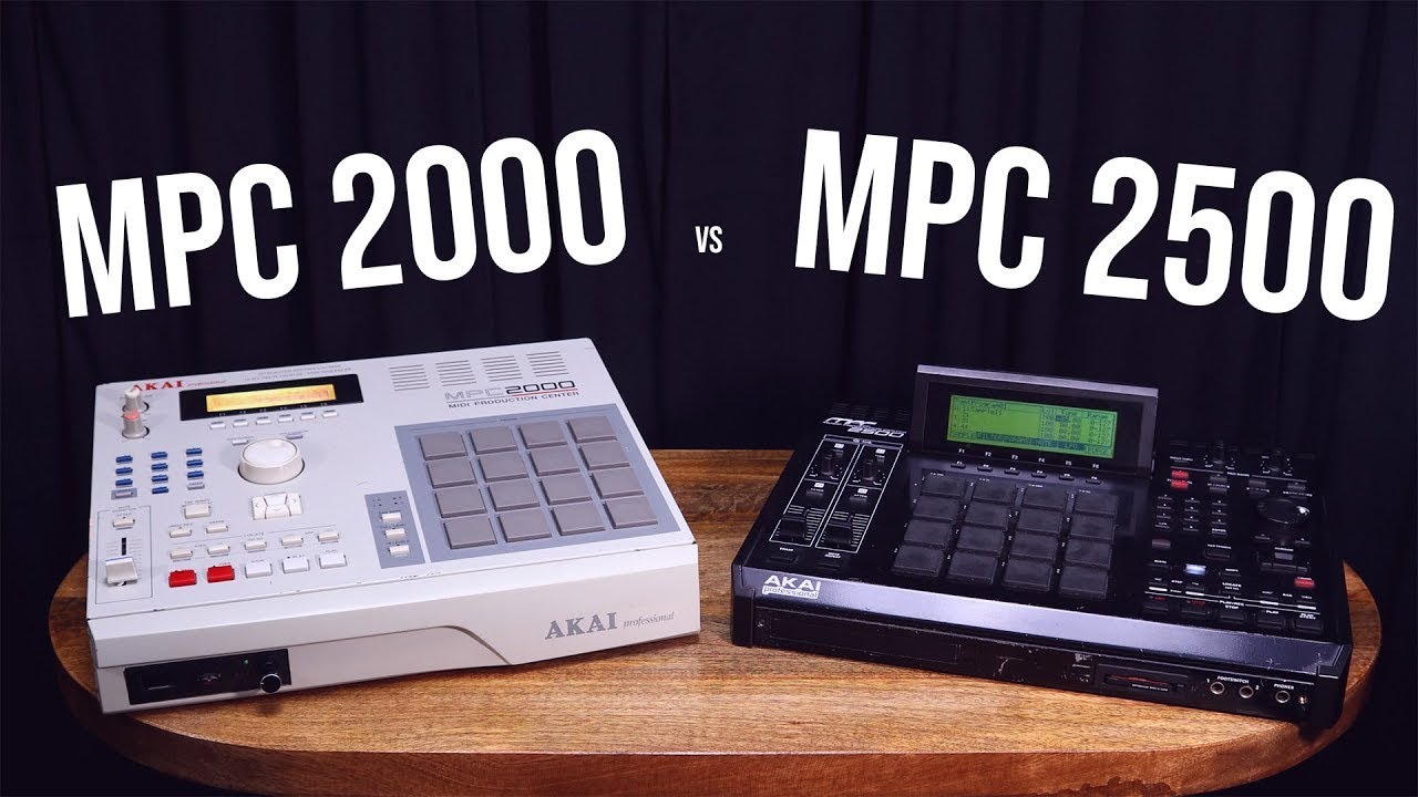 Akai MPC 2000 vs MPC 2500 - Sampling Comparison | #mpc2000