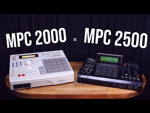 Akai MPC 2000 vs MPC 2500 - Sampling Comparison | #mpc2000