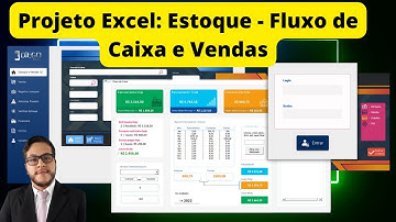 Projeto Excel - Sistema de Vendas, Estoque e Fluxo de Caixa para Varejo ou Atacado