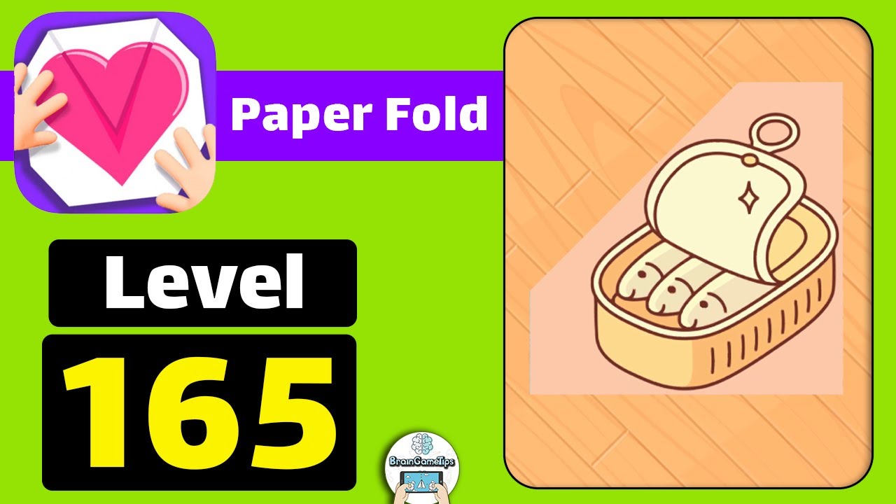 Paper Fold - Level 165 Answer