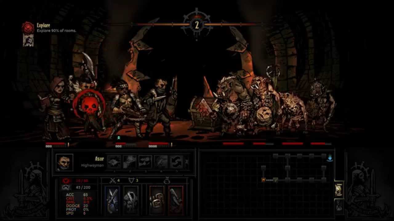 Darkest Dungeon - Most Bullshit First Room Ever