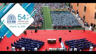 Watch: 54th Annual Convocation of IIM Ahmedabad