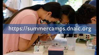 DNA Learning Center in-person and virtual summer science camps